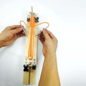 Armband Breien Tool Polsband Breien Tool DIY Hout Paracord Jigs Armband Maker Polsband Maker Jig