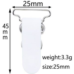 20Pcs Womens Been Kousenband Bandjes Dij Hoge Kousen Jarretel Riem Metalen Clips Been Harness Jarretellegordel Clips Accessoires