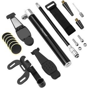 Clispeed 1 Set Mini Fiets Pomp Kit Draagbare Multi-Functionele Handig Punctie Tool Kit Voor Fiets Mountainbike