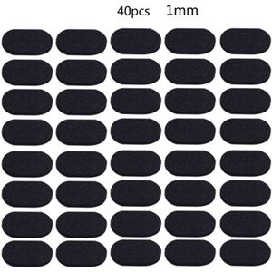 40Pcs Zacht Schuim Neus Pads Zelfklevende Lenzenvloeistof Eva Neus Pads Anti-Slip Glazen Geen Makeup Neus Pads brillen Nosepads Jy06 21