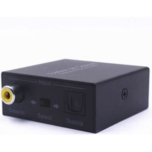 Optische Naar Coax, optische Spdif Toslink Naar Coax En Coaxiale Optische Spdif Toslink Bi-Directionele Swtich Digitale O Conve