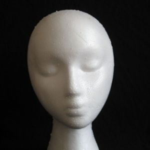 1Pcs Man Vrouwen Mannequin Hoofd Model Styrofoam Foam Oefenpop Pruik Glazen Hoed Display Stand Houders 7 Stijlen