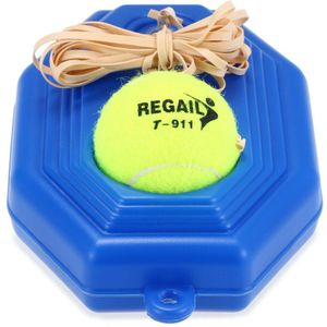 Tennis Praktijk Trainer Enkele Zelfstudie Tennis Training Tool Oefening Rebound Bal Plint Sparring Apparaat Tennis Accessoires