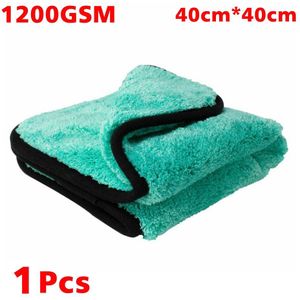 1200GSM Microfiber voor De Auto-interieur Stomerij Auto Detaillering Wasstraat Accessoires MICROFIB HANDDOEK Keuken Handdoeken Thuisgebruik