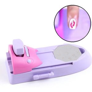 Diy Draagbare Nail Printer Art Stamping Tool Nagellak Decoratie Printer Machine Nail Stamper Set Voor Nail