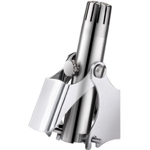 Draagbare Handleiding Neus Tondeuse Neus Tondeuse Clipper Professionele Pijnloos Wenkbrauw Trimmer Voor Volwassenen Ontharing Scheermes