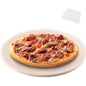 Pizza Steen, Ronde Pizza Steen Voor Grill En Oven, Maken Pizza, Steak, dikke Inch Corderiet Pizza Pan, Koken & Bakken