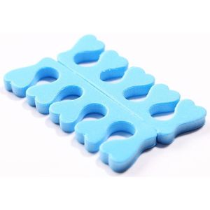 2 Stuks Professionele Zachte Schuimen Teen Afscheiders Vinger Voet Spons Soft Gel Uv Gereedschap Salon Polish Pedicure Nail Art Gereedschap