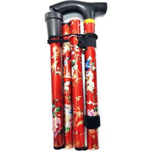 Wandelstok Verstelbare Hoogte Vouwen Uitschuifbare Wandelstok Lichtgewicht Flexibel En Duurzaam Loophulp