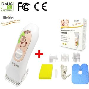 Baby Veiligheid Tondeuse Waterdicht Ultra-Stille USB Oplaadbare Professionele Kapsels Tondeuse Voor Baby Kinderen Kids