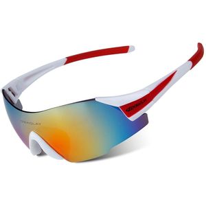 Sinairsoft SP0889 UV400 Fietsbrillen Outdoor Sport Mtb Fiets Bril Motorfiets Zonnebril Eyewear Frameloze LY0521