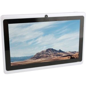 7 Inch Tablet Pc Q88 Android Systeem Allwinner A33 Quad-Core Wifi Bluetooth Druk Sn Camera Kinderen Tablet us Plug