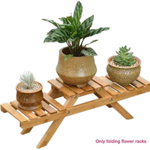 Houder Home Decor Indoor Tafel Bamboe Planter Plant Display Stand Woonkamer Multilayer Outdoor Bloem Plank Pot Rack Tuin