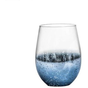 530Ml Cup Kleine Verse Sterrenhemel Loodvrij Glas Ronde Nordic Stijl Koffie Melk Wijn Glas Home Creatieve Stabiele Thee Dikker