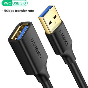 Ugreen Usb Verlengkabel Usb 3.0 Kabel Voor Smart Tv PS4 Laptop Computer Man-vrouw 3.0 2.0 Extender Data cord Usb Naar Usb