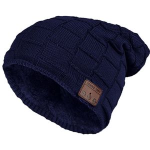 Winter Warm Muziek Hoed Draadloze Headset Sport Hoeden Hoofdtelefoon Slimme Cap Speaker Mic Hoeden Voor