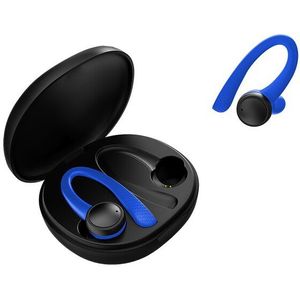 Bluetooth Headset Draadloze Sport Hoofdtelefoon Tws Bluetooth 5.0 Koptelefoon Oorhaak Running Stereo Oordopjes Met Microfoon Waterdichte