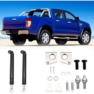 1 Paar 210Mm Lente Staal Achterklep Vertragen & Up Strut Kit Voor FOR-D Ranger T6 jaar