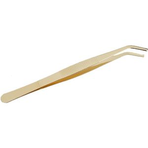 Garneer Tang Rvs Tang pincet met precisie gekartelde tips