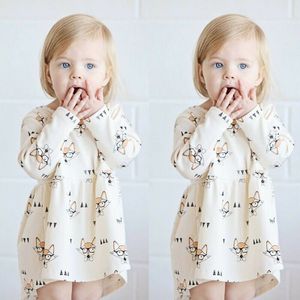 Pudcoco Meisje Jurk 3M-4Y Leuke Baby Baby Meisjes Prinses Bril Casual Party Jurken Zonnejurk