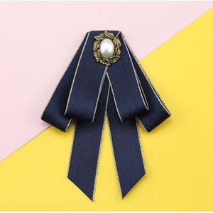 Strikjes Bows Tie Broche Stof Crystal Pins Broches Corsage Vlinder Blouse Accessoires Pin Revers Voor Vrouwen Vlinder