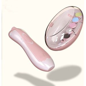Baby Elektrische Nagelvijl Met Licht Ultra-Stille Multifunctionele Baby Peuter Nagelknipper Voor Zorg Polish Trim Voetverzorging gereedschap