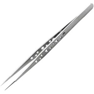 Q81C Elektronica Industriële Pincet Voor Elektronica Reparatie Crafting Gebogen En Rechte Wees Tip Corrosiebestendig