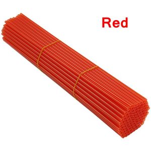 100 Stks/partij Rode Kleur Nylon Pa Binding Klinken Buis 5.8X500Mm Reviting Bindmachine Leveranciers