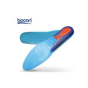 Bocan gel inlegzolen top ademend comfortabele siliconen inserts deodorant schokabsorptie inlegzolen sport inserts
