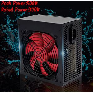 Computer PC Voeding 300 Watt Computer PC CPU Voeding 20 + 4-pin 120mm Fans ATX PCIE w/SATA