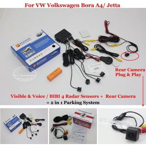 Voor Vw Volkswagen Bora A4/Jetta Auto Parkeersensoren Auto Achteruitrijcamera Back Up Sensor Alarm Systeem Reverse Camera
