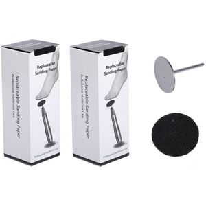 200Pcs Set Vervangbare Schuurpapier Disc Cuticle Eelt Verwijder Tool Elektrische Voet File Eelt Hard Dode Huid Verwijderen Voor Pedicure