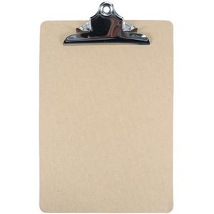 Standaard A4 Size Hardboard Klembord Menu Map Profiel Clip Board Voor School En Kantoor 9X12.5 Inch