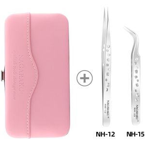 Nagaraku Wimper Extension Pincet Kit Precisie Rvs Mega Volume Fans Pick Up Wimper Toepassing Makeup Tools