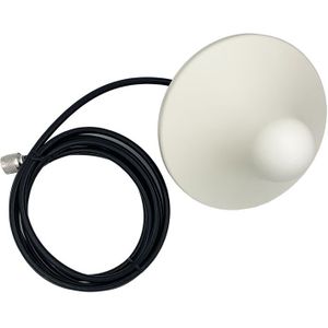 N Connector 800-2700Hz Indoor Ceilling Antenne Gsm 3G 4G 8dBi Interne Omni Antenne Met 3M Kabel Voor Mobiele Signaal Booste