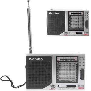 KK-9803 Fm/Mw/SW1-8 Volledige 10 Band Hi-Gevoeligheid Radio Ontvanger Met Folding Kickstand