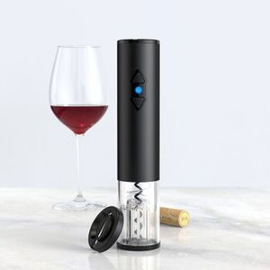 Elektrische Wijn Opener Met Led Licht Automatische Kitchen Tools Fles Kurkentrekker Met Foliesnijder