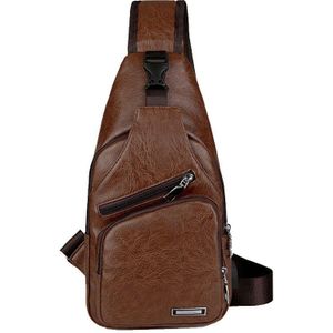 Multifunctionele Crossbody Tas Anti-Diefstal Schouder Messenger Bags Mannelijke Waterdichte Korte Trips Borst Bag Back Pack