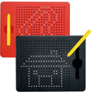 Magnetische Tablet Magneet Pad Tekentafel Staal Kraal Stylus Pen Kraal Leren Educatief Schrijven Speelgoed Voor Kinderen
