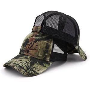 print Camouflage Mesh baseball cap women men snapback hats summer outdoor hat hip hop basis style Peaked cap