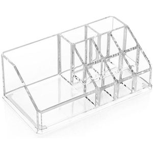 Cosmetische Organizer 2-laag Laden Acrilico Bureau Sieraden Organizer Acryl Make Organizer Regeling Opbergdoos