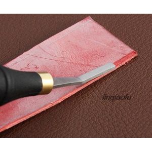 Hoge Lederen Oppervlak Schuren Ruw Leer Tool, Zon Patroon 3/4Mm Breed