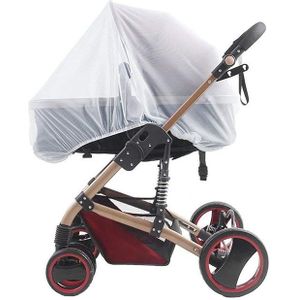 Universal Kinderwagen Mosquito Insect Net Kinderwagen Winkelwagen Veilig Mesh Crib Verrekening Baby Anti Klamboe Outdoor Beschermen