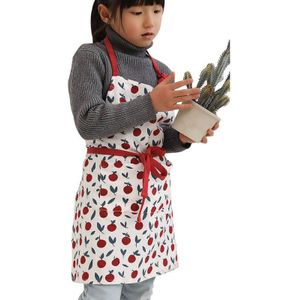 Kids Schort Voor Keuken Verstelbare Mouwloze Koken Bakken Schilderen Schort Kind Kleuterschool Schort Chef Restaurant Uniform