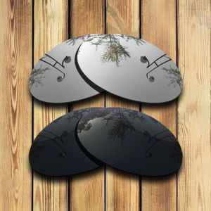 100% Precies Gesneden Gepolariseerde Vervanging Lenzen Voor Romeo 1 Zonnebril Effen Zwarte Kleur-Keuzes