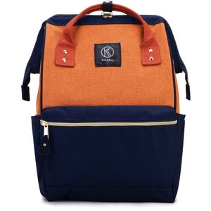 Kah & Kee Polyester Laptop Rugzak Leraar Bag Stijlvolle School Travel Functionele Anti-diefstal Perfect Woon-werkverkeer voor Vrouwen Man