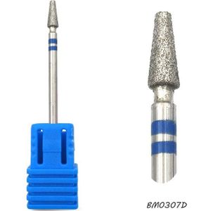 Hytoos Diamond Nail Boor 3/32 "Rotary Burr Cuticle Schoon Manicure Snijders Boor Accessoires Nail Mills-L0310D