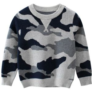 Jongens Truien O-hals Baby Trui Winter Camouflage Kinderen Zachte Warme Kleding Jongen Kleding Katoen Winter Kinderen Sueter Turtlenec