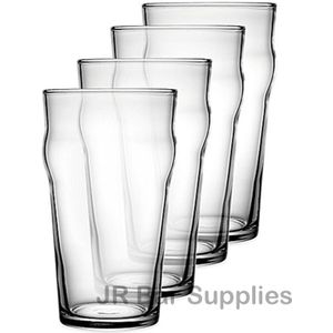 4 Stuks 570 Ml Britse Stijl Keizerlijke Pint Glas Bier Glazen Set Van 4