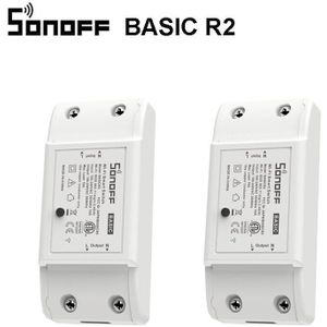 1/10 Stuks Sonoff Basic R2 Wifi Diy Smart Draadloze Afstandsbediening Universele Schakelaar Licht Controller Module Werk Met Alexa google Thuis